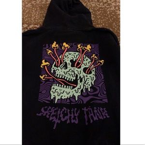 Zumiez sketchy tank hoodie💀